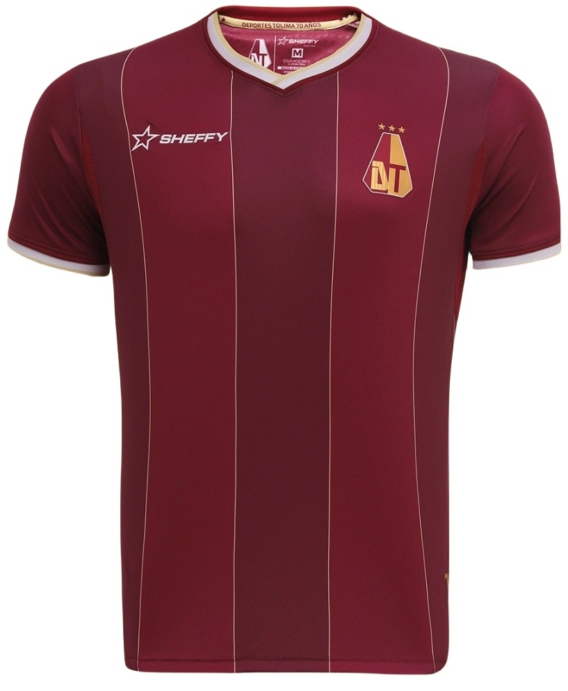 Camisa I Deportes Tolima 2024 Sheffy oficial 